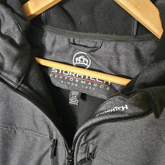 Stormtech Women's Epsilon H2XTREME® Shell in Charcoal Twill - Picture 2 of 5